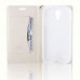 Samsung Galaxy S4 (I9500) Cüzdanlı Gizli Mıknatıslı XUNOD Kılıf Beyaz