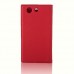 Sony Xperia Z3 Compact Gizli Mıknatıslı Magnum Kılıf Kırmızı