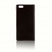 iPhone 6 Plus / 6 Plus Dikişli Yan Kapaklı TPU Kılıf Siyah