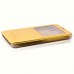 Samsung Galaxy S6 Yan Kapaklı TPU Flip Wallet Kılıf Gold