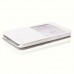 Samsung S5 G900 KakuSiga Yan Kapaklı Kılıf Beyaz