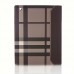 iPad 2 / iPad 3 / iPad 4 Standlı Burberry Desen Kılıf Kahverengi