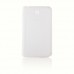 Samsung Galaxy Tab 3 T210 7" Yan Kapaklı Standlı Kılıf Beyaz