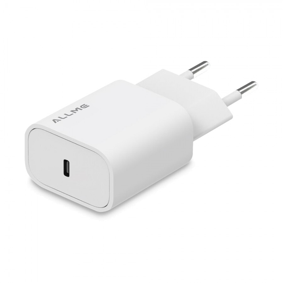 Allme SS20ATB 20W PD Hızlı Şarj Adaptörü - Beyaz Allme SS20ATB 20W PD Hızlı Şarj Adaptörü - Beyaz