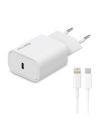 Allme SS20TLB 20W PD Adaptör + 3A Type-C to Lightn