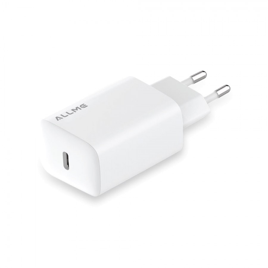 Allme SS30ATB 30W PD Super Fast Şarj Adaptörü - Beyaz