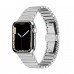 Apple Watch 42 44 45 49 mm Uyumlu Baklalı Çelik Kordon