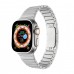 Apple Watch 42 44 45 49 mm Uyumlu Joint Luxury Klipsli Çelik Kordon