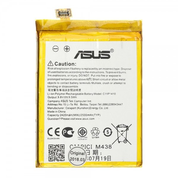 Asus Zenfone 5 Lite Batarya C11P1410 2500 mAh…