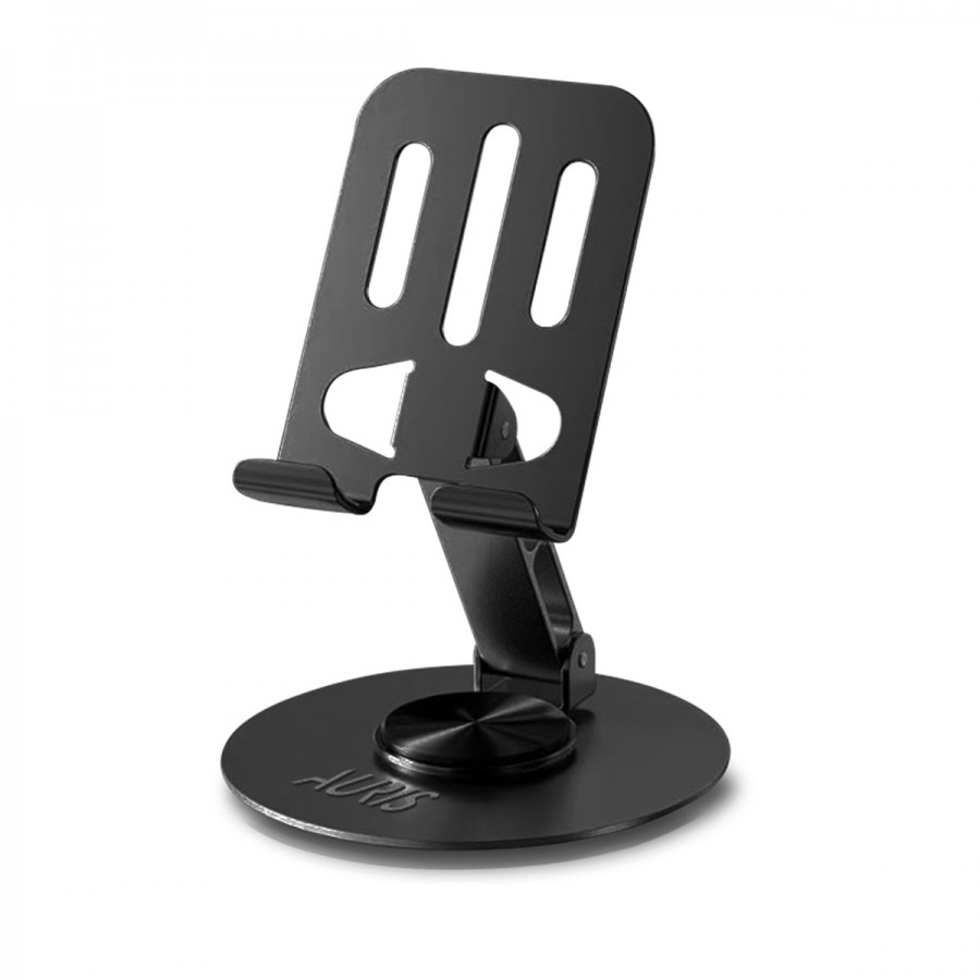 Auris ARS-H18 Metal 360 Döner Katlanır Masaüstü Telefon ve Tablet Standı