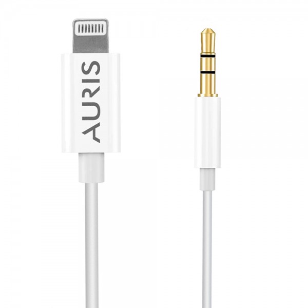 Auris AU08 Lightning - 3.5mm 1m AUX Kablo… Auris AU08 Lightning - 3.5mm 1m AUX Kablo…