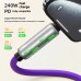 Auris CB270 4in1 USB Type-C Lightning 1.2m 4in1 RGB Hızlı Şarj Kablosu
