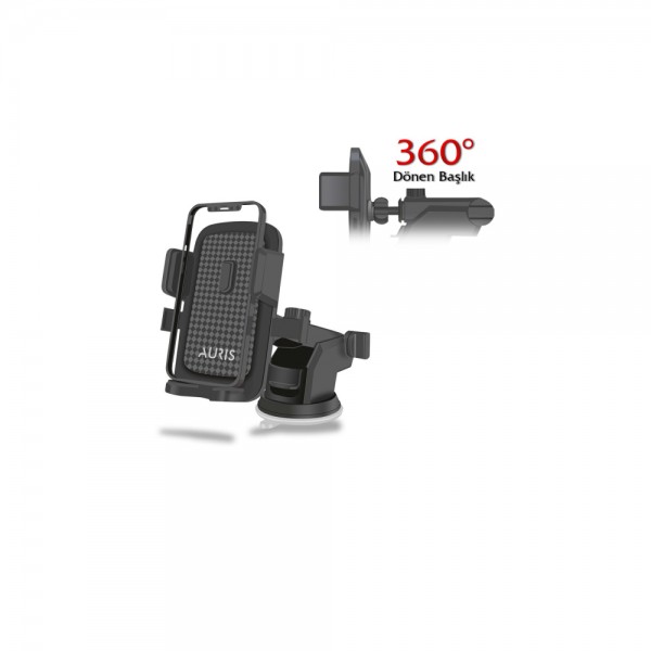 Auris H45 Boy Ayarlı Vantuzlu Araç İçi Telefon Tutucu… Auris H45 Boy Ayarlı Vantuzlu Araç İçi Telefon Tutucu…