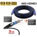 Auris HDM03 HDMI to HDMI 4K-8K Ultra HD Örgü Aktarım Kablosu 3m Auris HDM03 HDMI to HDMI 4K-8K Ultra HD Örgü Aktarım Kablosu 3m