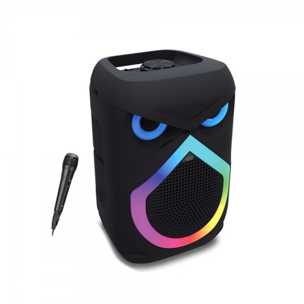 Auris KLN140 25W 8 inç Mikrofonlu RGB Bluetooth Hoparlör…