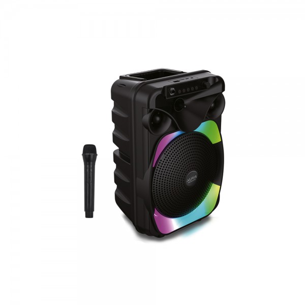 Auris KLN170 10W 8 inç Kablosuz Mikrofonlu RGB Bluetooth Hoparlör…