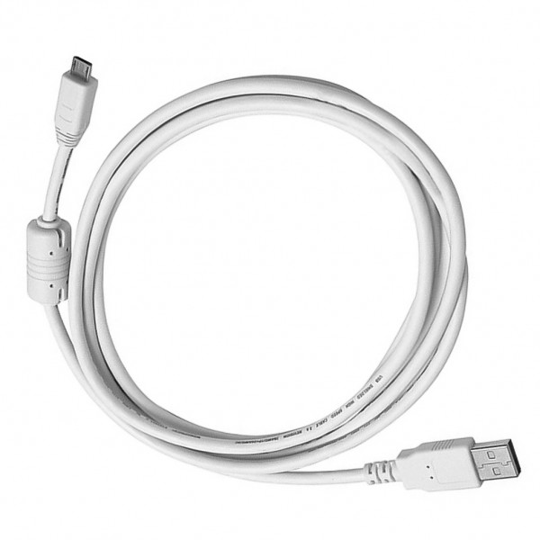 Auris Micro USB Turbo Data ve Şarj Kablosu 1.5Mt Beyaz (Ferrit Filtre)…