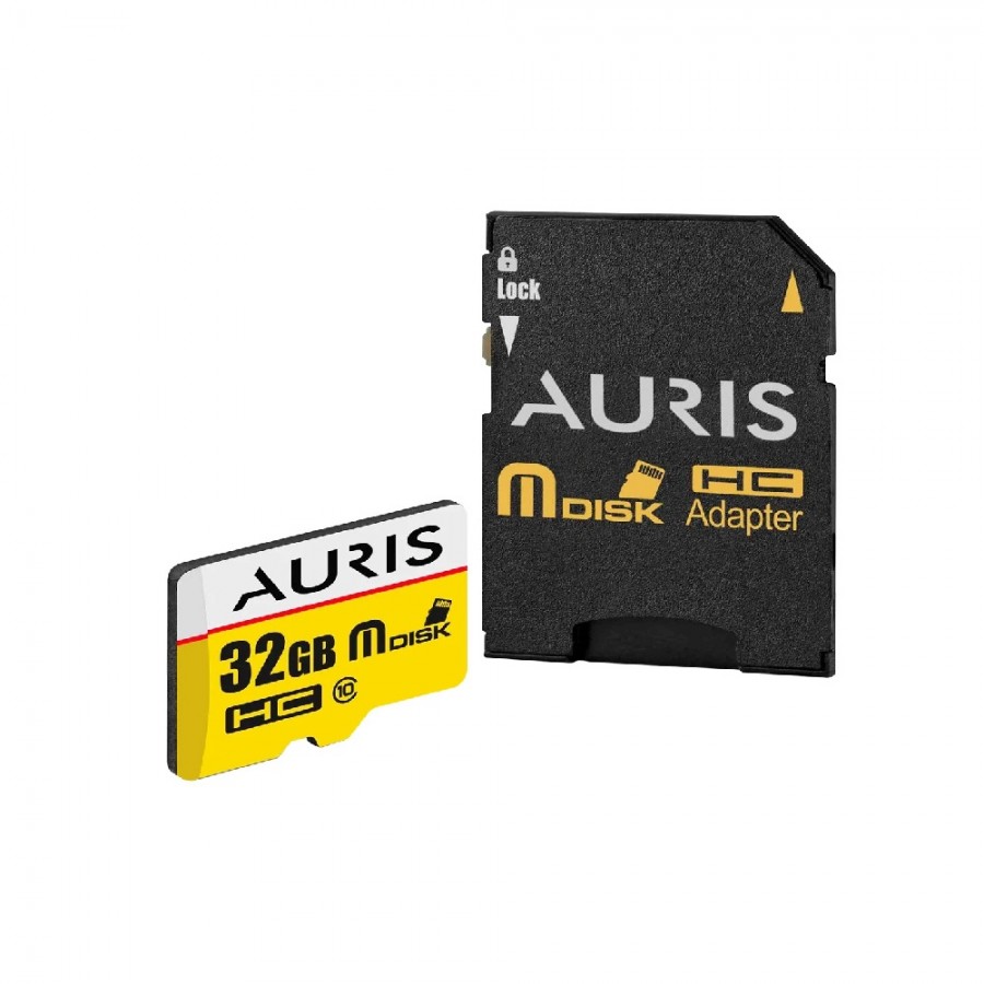 Auris TF01 Micro SD 32GB 4K Ultra HD Adaptörlü Hafıza Kartı