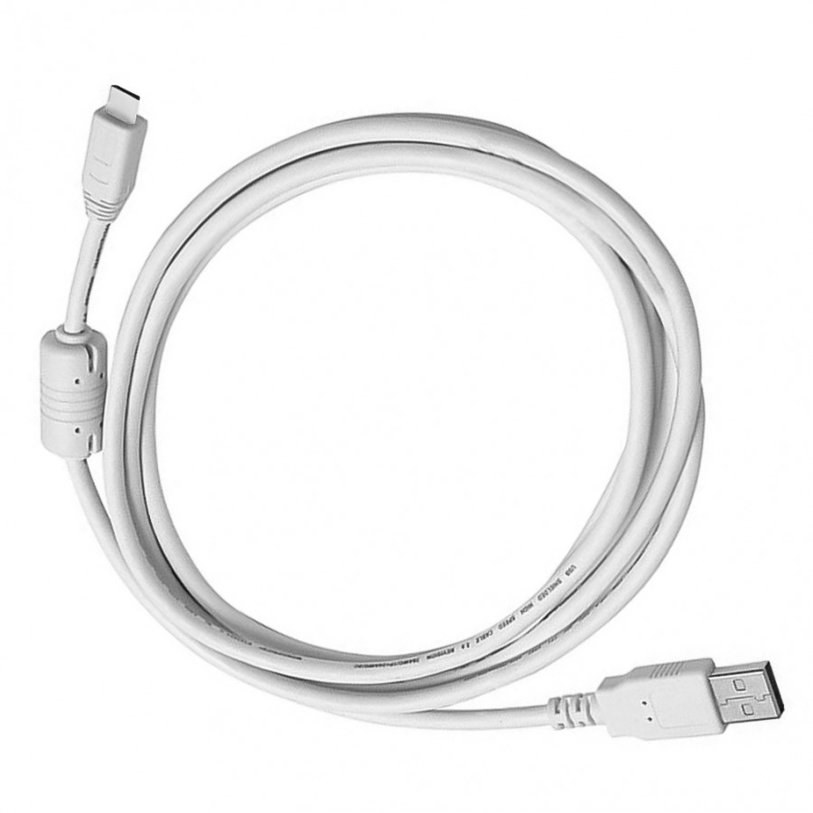 Auris Type-C Turbo USB Data ve Şarj Kablosu 1.5Mt Beyaz (Ferrit Filtre)