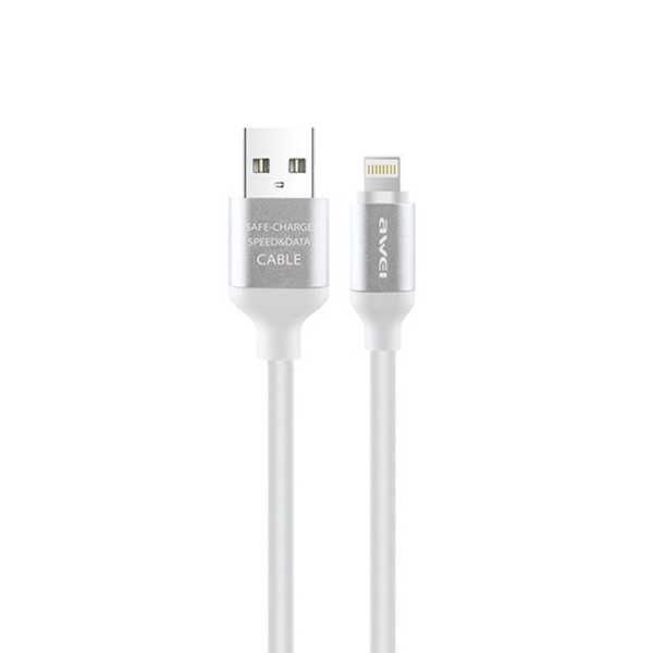 Awei Micro USB Hızlı Şarj ve USB Kablo 1mt CL-81 Beyaz…