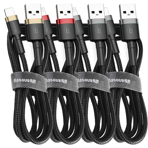 Baseus Cafule Lightning Şarj ve Data Kablosu 1.5A 2mt CALKLF-C…