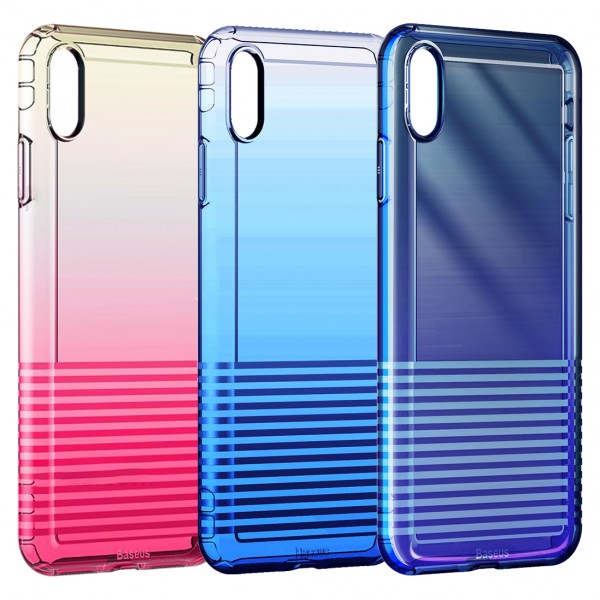 Baseus Colorful Airbag Series iPhone XR Kılıf WIAPIPH61-XC