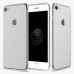 iPhone 7 / 8 Kılıf FitCase Toz Koruma Tıpalı Şeffaf Arka Kapak