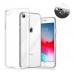 iPhone 7 / 8 Kılıf FitCase Toz Koruma Tıpalı Şeffaf Arka Kapak