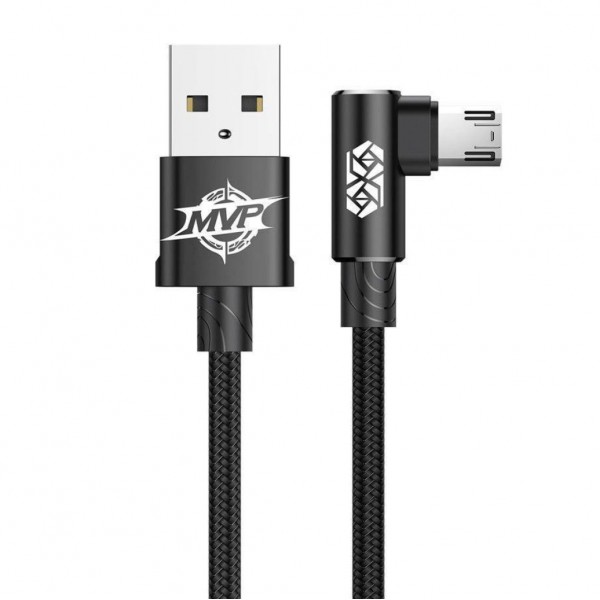 Baseus Mvp Elbow L Tip Micro USB Şarj ve Data Kablosu 2mt 1.5A S…