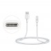 Bix BX100CW 3A USB-A to Type-C Data ve Şarj Kablosu - Beyaz Bix BX100CW 3A USB-A to Type-C Data ve Şarj Kablosu - Beyaz