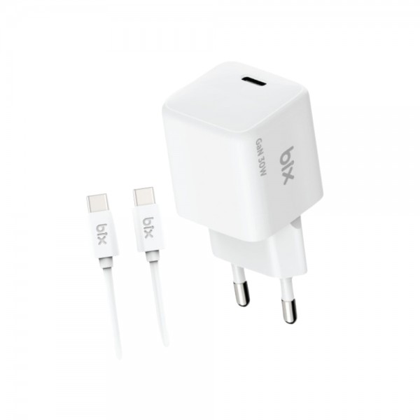 Bix BX1P32G GaN 30W Type-C PD Hızlı Şarj Cihazı ve 1.2m 3A Type-C Kabl&hellip;
