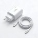Bix BXC20W 20W USB-C PD3.0 Hızlı Şarj Adaptörü ve 5A Type-C 1m Kablo Set