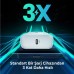 Bix BXC20W 20W USB-C PD3.0 Hızlı Şarj Adaptörü ve 5A Type-C 1m Kablo Set