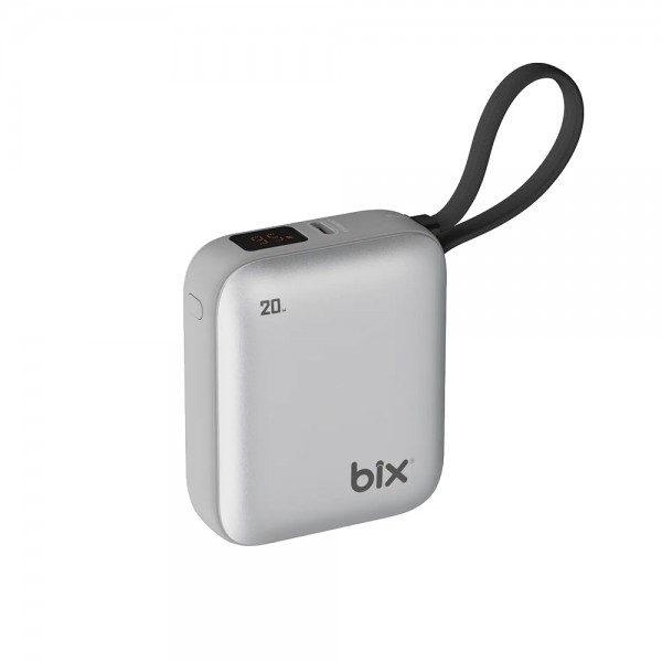 Bix PB119 10000mAh PD20W Kompakt Dijital Göstergeli Mini Powerbank Taşı… Bix PB119 10000mAh PD20W Kompakt Dijital Göstergeli Mini Powerbank Taşı…