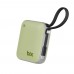 Bix PB119 10000mAh PD20W Kompakt Dijital Göstergeli Mini Powerbank Taşınabilir Hızlı Şarj Cihazı Bix PB119 10000mAh PD20W Kompakt Dijital Göstergeli Mini Powerbank Taşınabilir Hızlı Şarj Cihazı