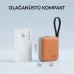 Bix PB119 10000mAh PD20W Kompakt Dijital Göstergeli Mini Powerbank Taşınabilir Hızlı Şarj Cihazı Bix PB119 10000mAh PD20W Kompakt Dijital Göstergeli Mini Powerbank Taşınabilir Hızlı Şarj Cihazı
