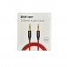 BlitzPower 3.5mm Aux Audio Ses Kablosu 1mt Kırmızı/Siyah