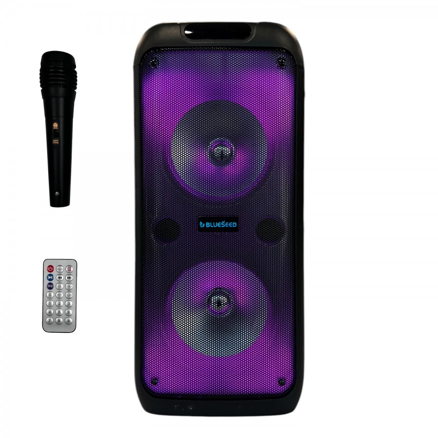Blueseed BS-102 20W Mikrofonlu Kumandalı Taşınabilir Bluetooth Hoparlör