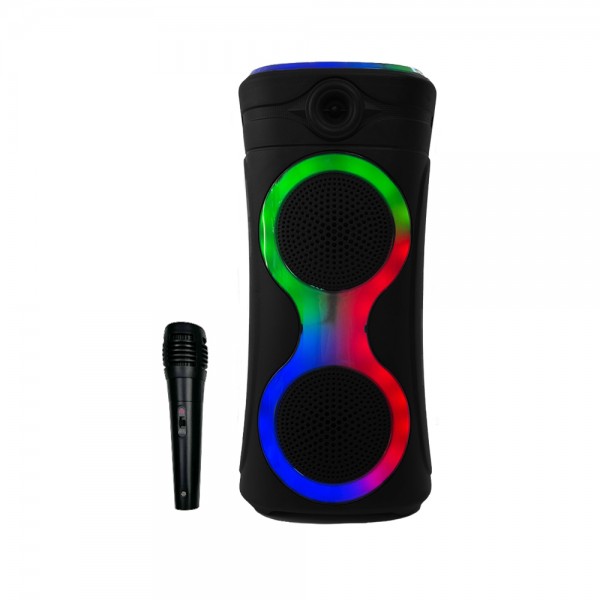 Blueseed BS-129 Taşınabilir RGB Led Mikrofonlu Bluetooth Hoparlör…