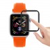 Bufalo Apple Watch 41mm Ekran Koruyucu 3D Kavisli PMMA Nano Siyah Çerçeve