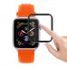 Bufalo Apple Watch 41mm Ekran Koruyucu 3D Kavisli PMMA Nano Siyah Çerçeve