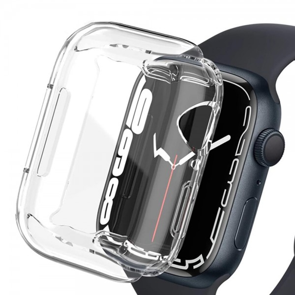 Bufalo Apple Watch 45mm Silikon 360 Kasa ve Ekran Koruyucu