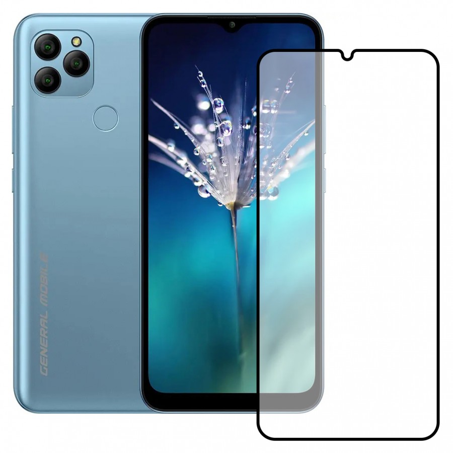 Bufalo General Mobile GM 21 Ekran Koruyucu Seramik Nano 9D Tam Kaplama