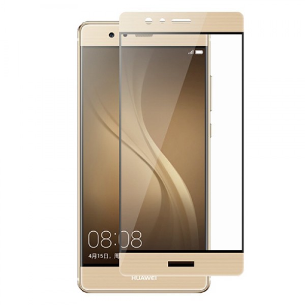 Bufalo Huawei P9 Kavisli 3D Cam Ekran Koruyucu Gold…