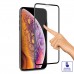 Bufalo iPhone 14 Plus Ekran Koruyucu 5D Temperli Cam Siyah