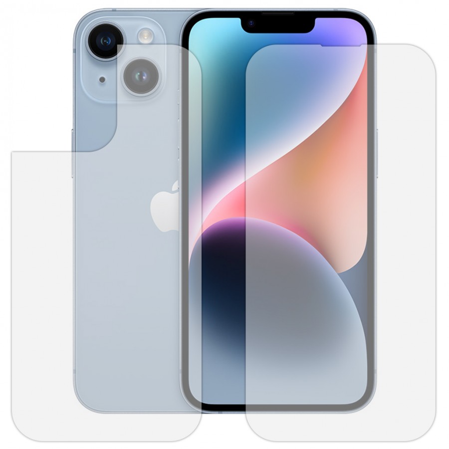 Bufalo iPhone 14 Plus Ekran Koruyucu ÖN+ARKA FlexiGlass Nano