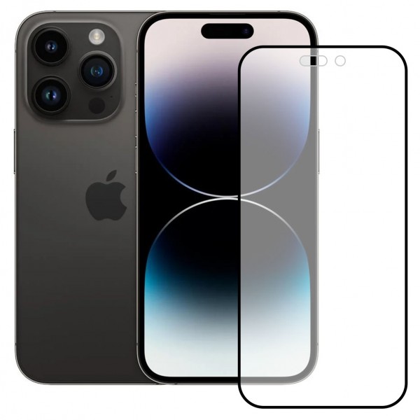 Bufalo iPhone 14 Pro Ekran Koruyucu Seramik Mat Nano 9D Tam Kaplama Siyah…