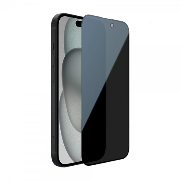 Bufalo iPhone 15 Plus ESD Anti Static Hayalet Privacy Cam Ekran Koruyucu