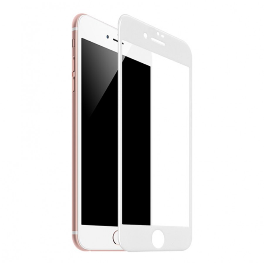 Bufalo iPhone 6-6s Cam Ekran Koruyucu Beyaz