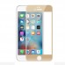 Bufalo iPhone 6-6s Metal Kenarlı Cam Ekran Koruyucu Gold